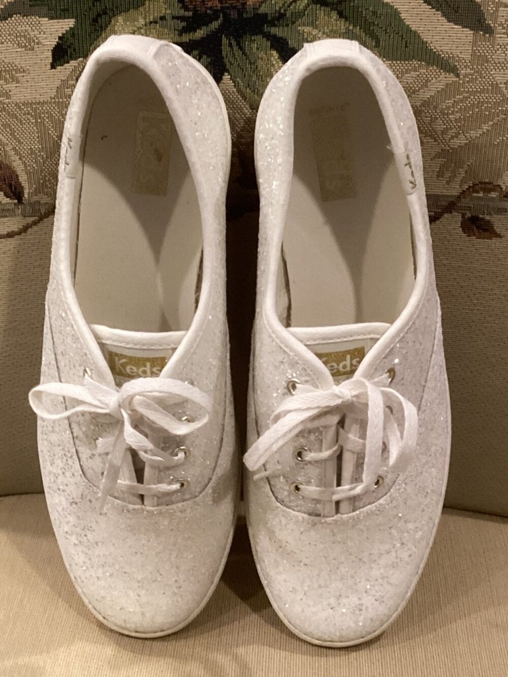 NWOB Women's Keds Celebrations Collection Champion Glitter Sneakers - Size 8.5